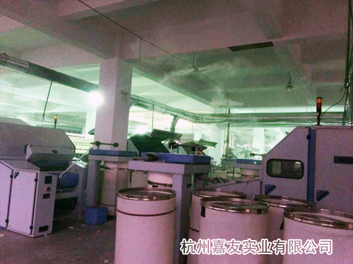 兴潮纺织车间加湿案例图
