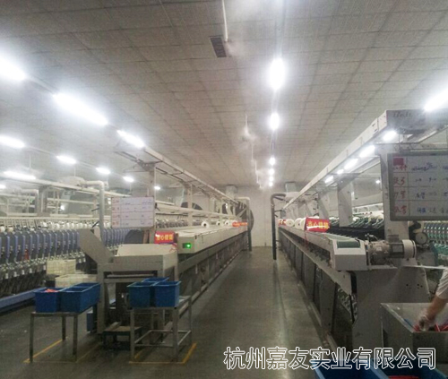 美亚纺织车间加湿案例图