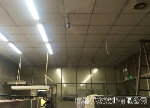干雾加湿器除静电除尘图例