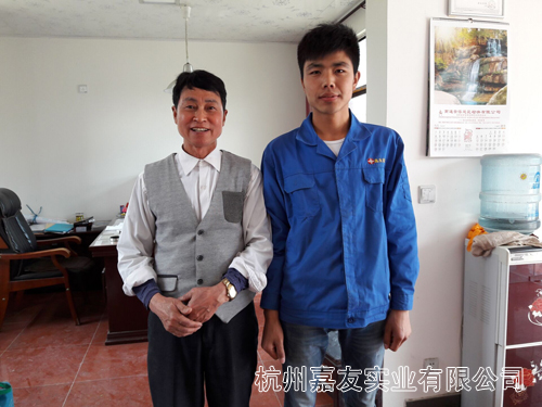 我司人员与客户人员互动