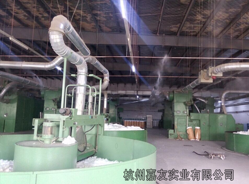 车间安装高压喷雾加湿器