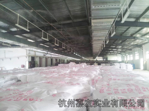 纺织成品区加湿案例