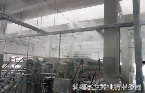 化工压滤车间高压微雾降尘设备