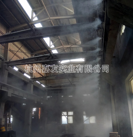 嘉兴东誉达喷雾降尘设备案例