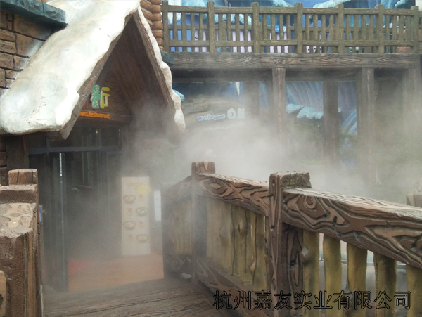 极地海洋公园喷雾降温解决方案