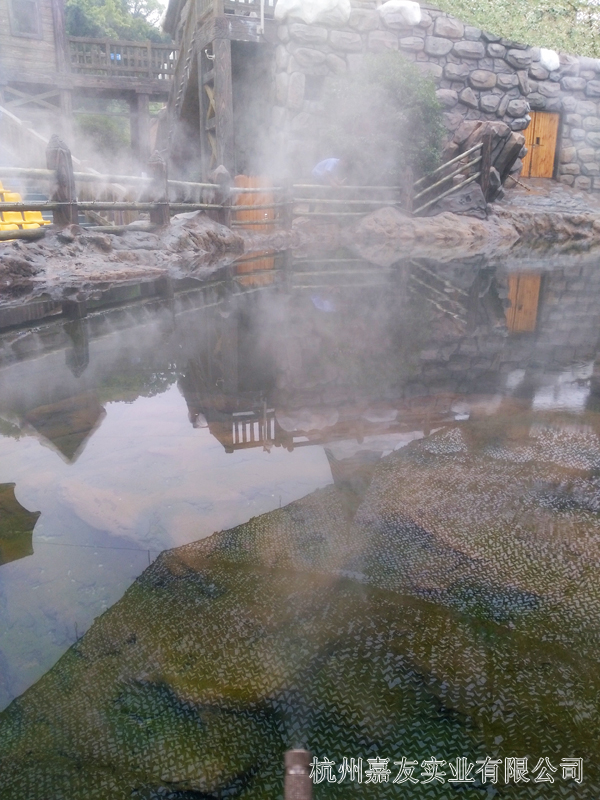 地海洋公园喷雾降温造景设备